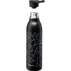 Aladdin CityLoop Thermavac 600 Ml - Thermo-Trinkflasche -Tatonka Verkäufe aladdin cityloop thermavac 600 ml thermo trinkflasche lava schwarz print ala 10 10870 008 56