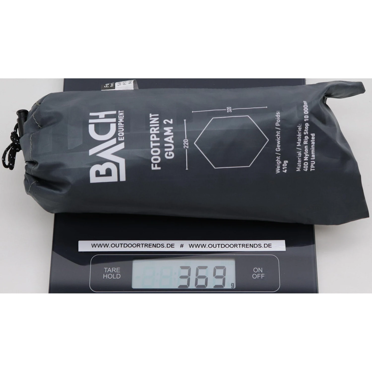 BACH Guam 2 Footprint - Zeltunterlage 4 BACH Guam 2 Footprint - Zeltunterlage – Bild 2