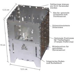 Bushcraft Essentials Bushbox XL Profi Set - HOBO Kocher -Tatonka Verkäufe bushcraft essentials bushbox xl profi set hobo kocher bce 024 2