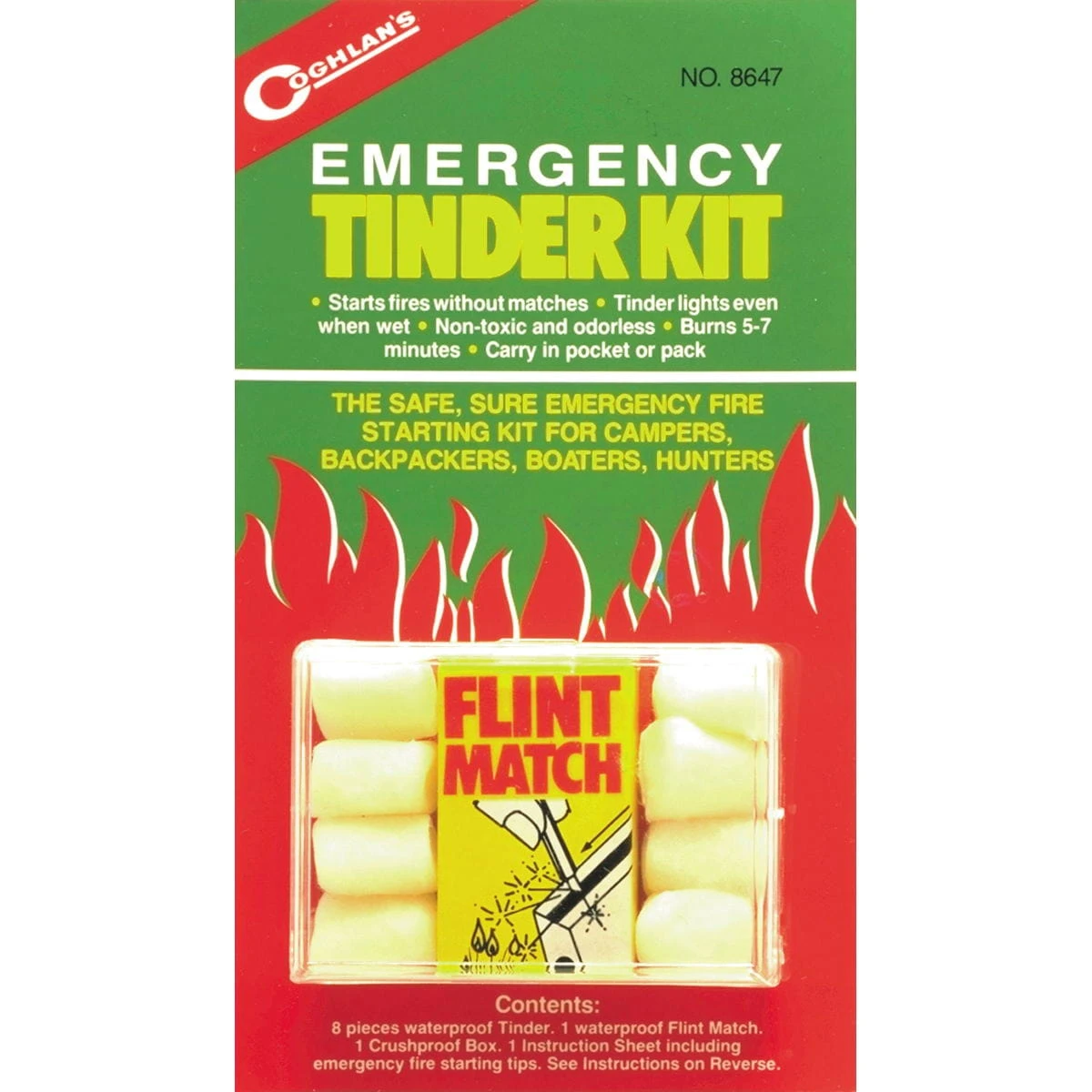Coghlans Wasserfeste Notfallzünder Im Set 3 Coghlans Wasserfeste Notfallzünder Im Set