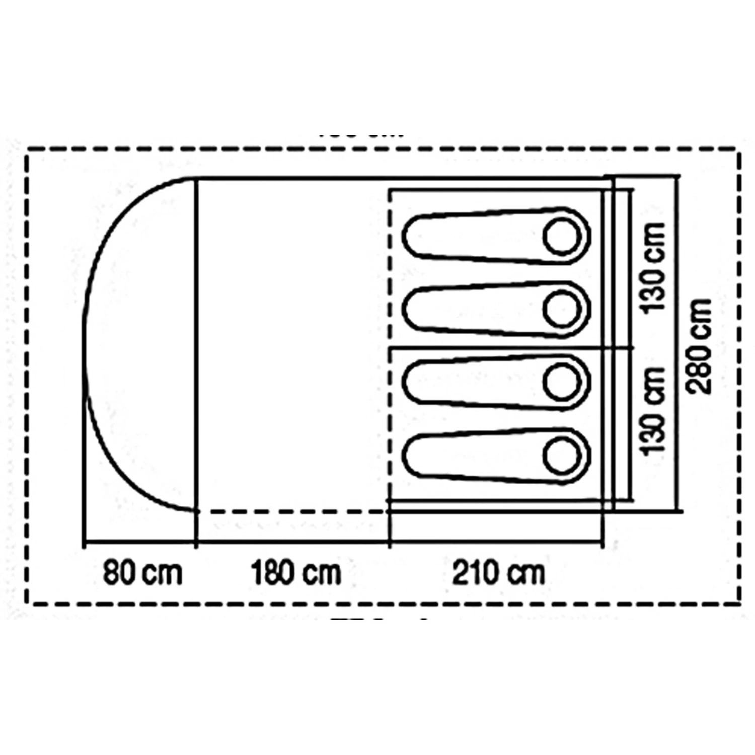 Coleman Oak Canyon 4 Personen - Familienzelt 5 Coleman Oak Canyon 4 Personen - Familienzelt – Bild 3