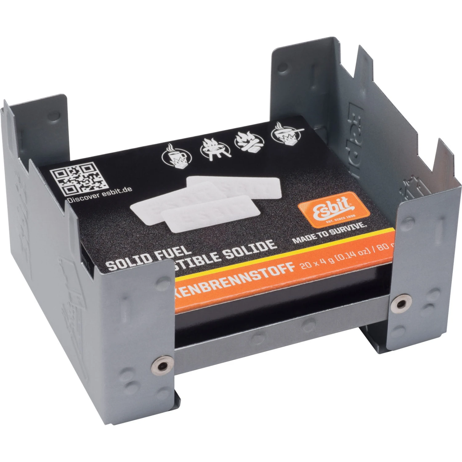 Esbit Pocket Stove Small 20 X 4 G - Taschenkocher 3 Esbit Pocket Stove Small 20 X 4 G - Taschenkocher