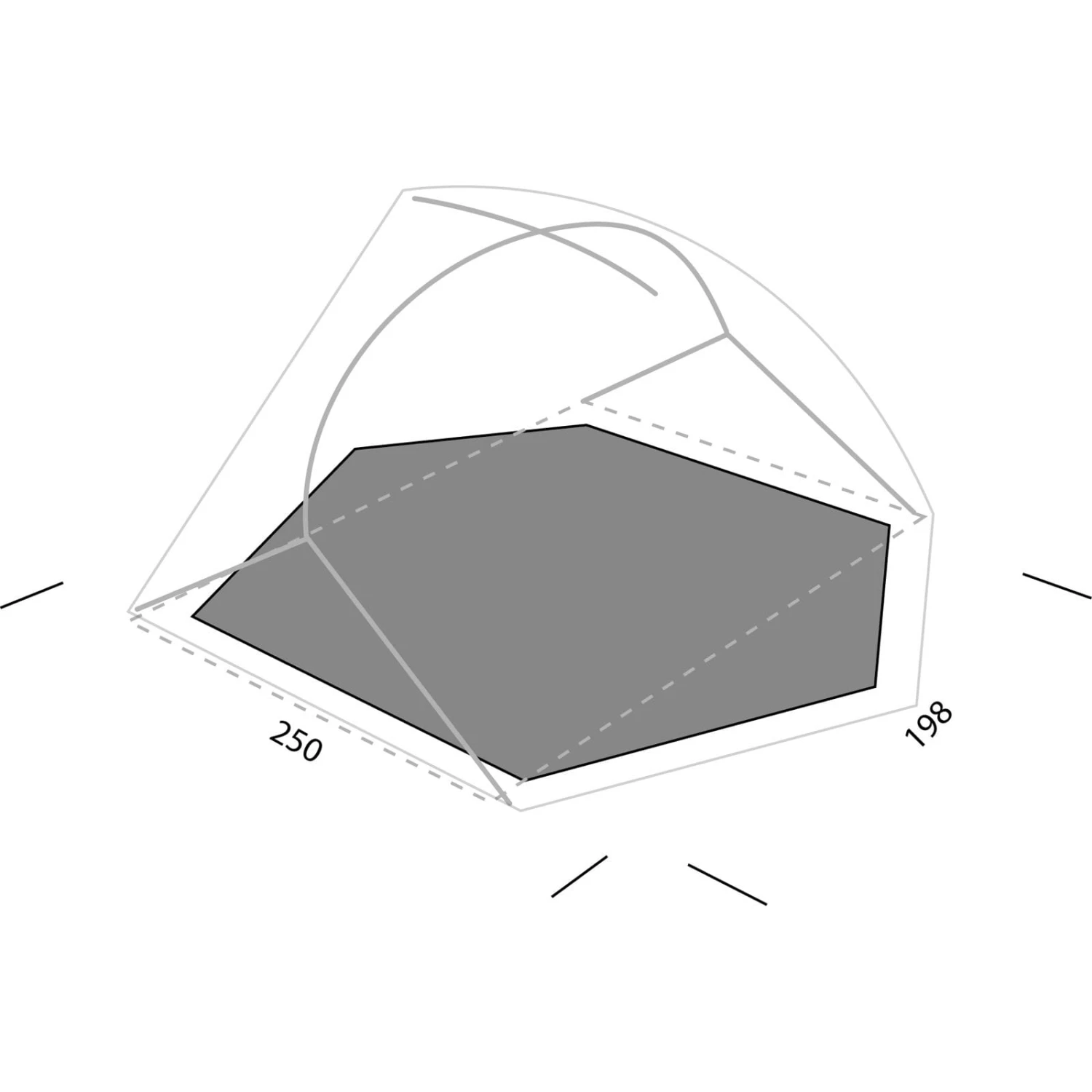 EXPED Lyra III Footprint - Zeltunterlage 4 EXPED Lyra III Footprint - Zeltunterlage – Bild 2