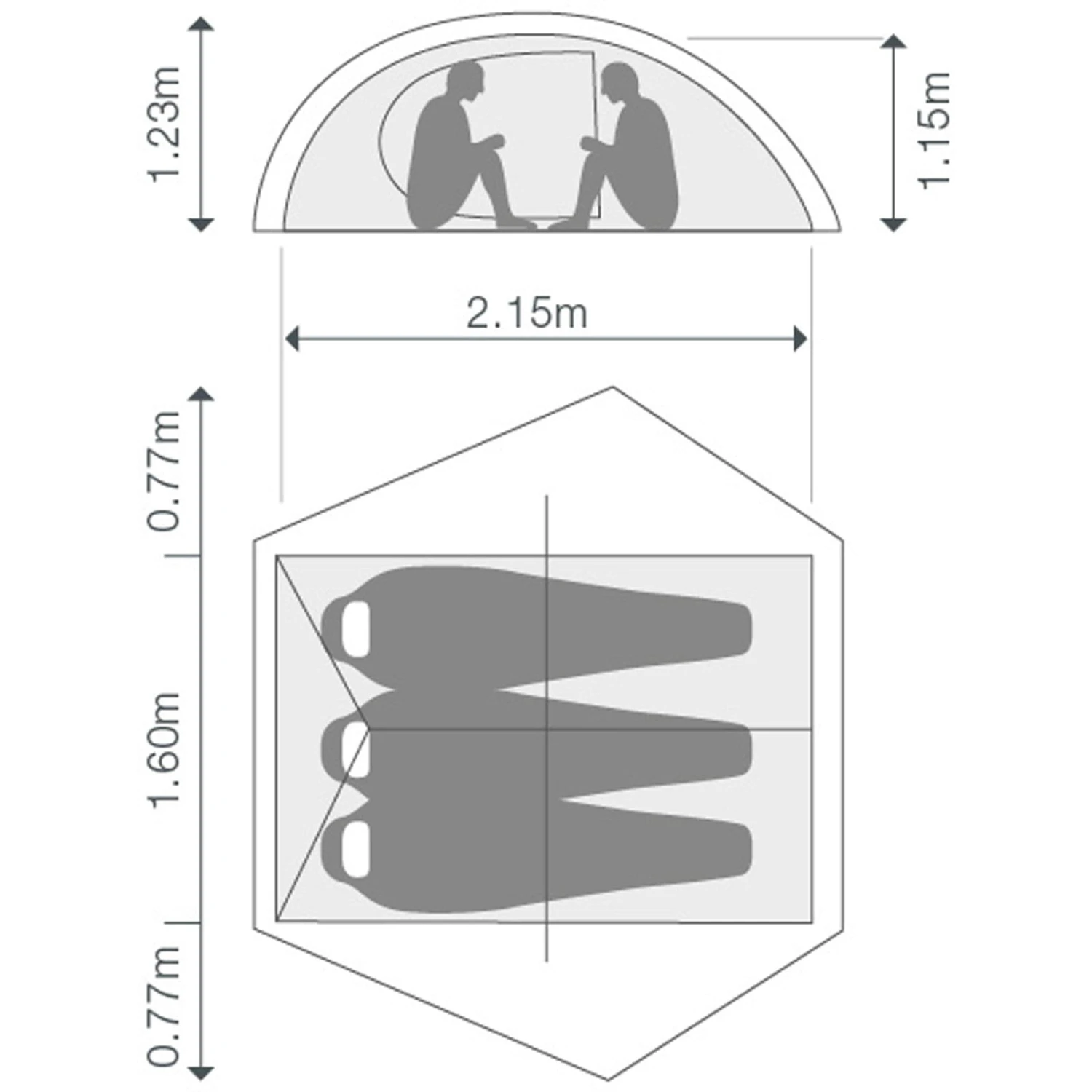 EXPED Mira III HL - Leichtes 3-Personen-Zelt 6 EXPED Mira III HL - Leichtes 3-Personen-Zelt – Bild 4