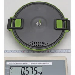 GSI Escape Set - Faltbarer Kochtopf Und Pfanne -Tatonka Verkäufe gsi escape set faltbarer kochtopf und pfanne green 50236 1