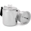 GSI Glacier Stainless 6 Cup Percolator - Kaffee-Kocher -Tatonka Verkäufe gsi glacier stainless 6 cup percolator kaffee kocher 365206