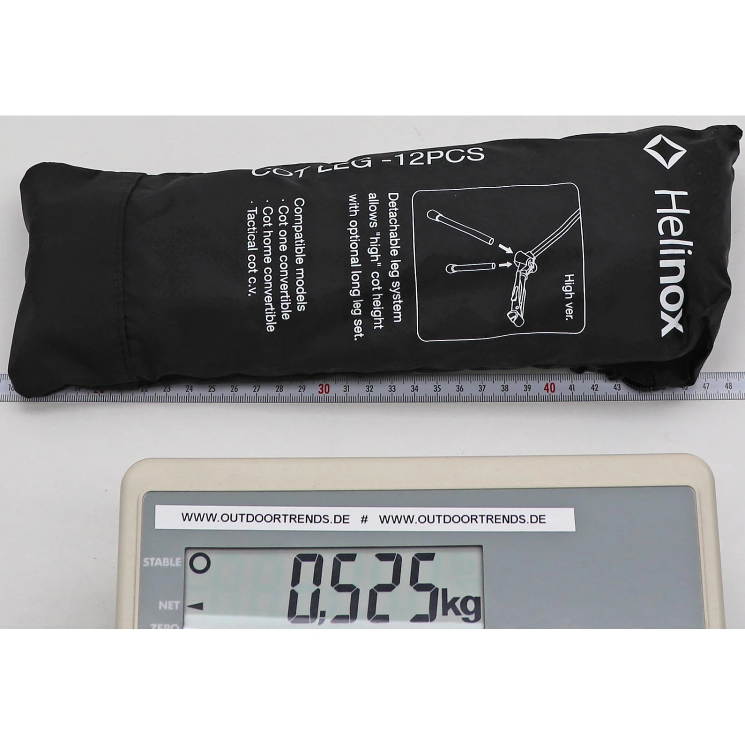 Helinox Cot Leg 12pcs - Erhöhung 6 Helinox Cot Leg 12pcs - Erhöhung – Bild 4