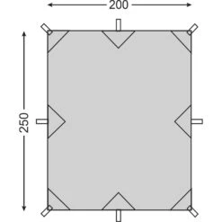 Nordisk Voss 5 ULW - Tarp -Tatonka Verkäufe nordisk voss 5 ulw tarp forest green nd 117015 4
