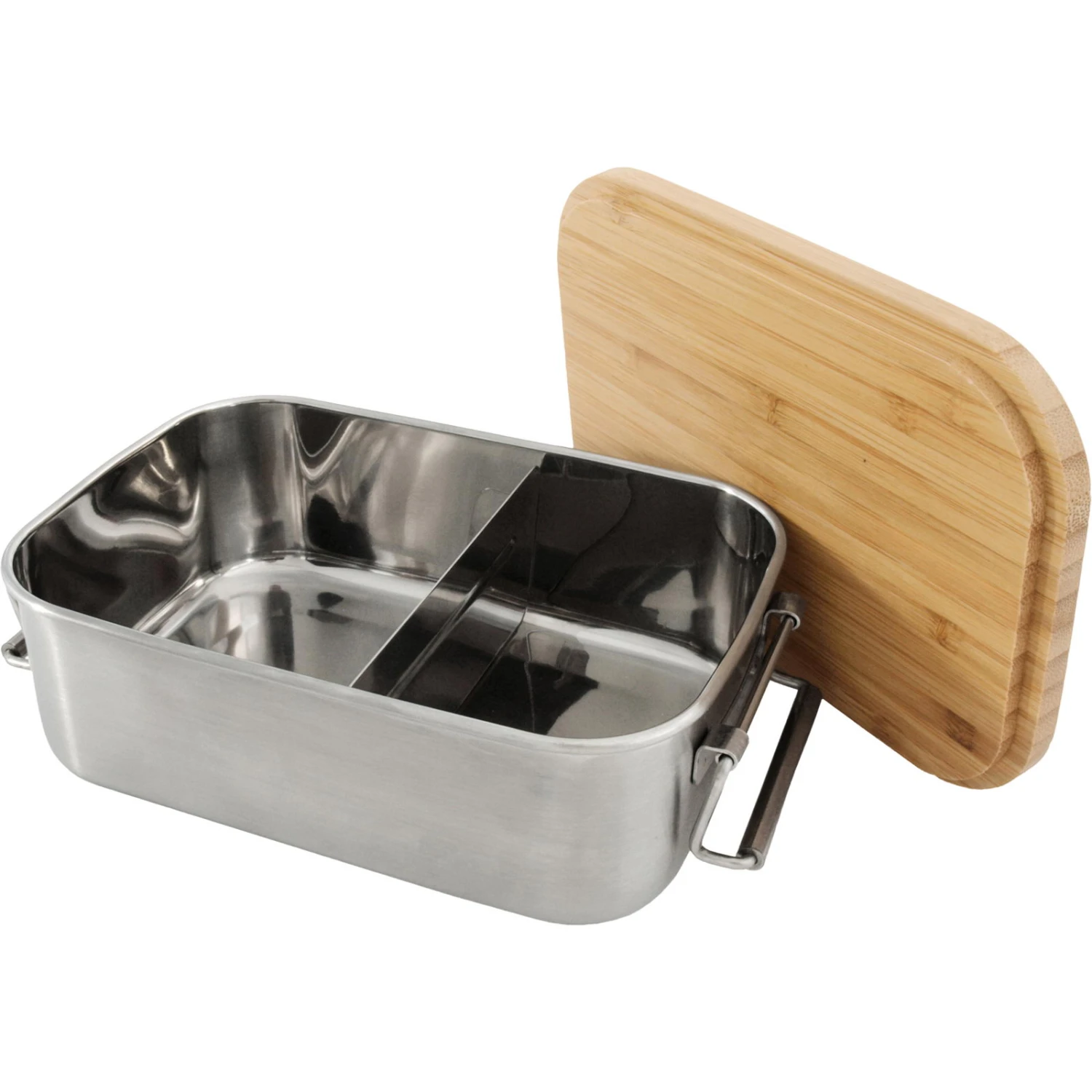 Origin Outdoors Bamboo-Clip 1,2 L - Edelstahl-Proviantdose 4 Origin Outdoors Bamboo-Clip 1,2 L - Edelstahl-Proviantdose – Bild 2