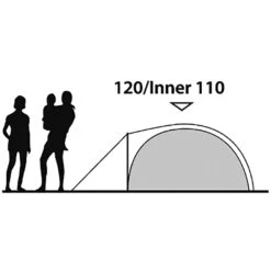 Outwell Cloud 2 - Zwei-Personen-Zelt -Tatonka Verkäufe outwell cloud 2 zwei personen zelt green grey rl 150174 2