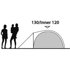 Outwell Cloud 3 - Drei-Personen-Zelt -Tatonka Verkäufe outwell cloud 3 drei personen zelt green grey rl 150175 3