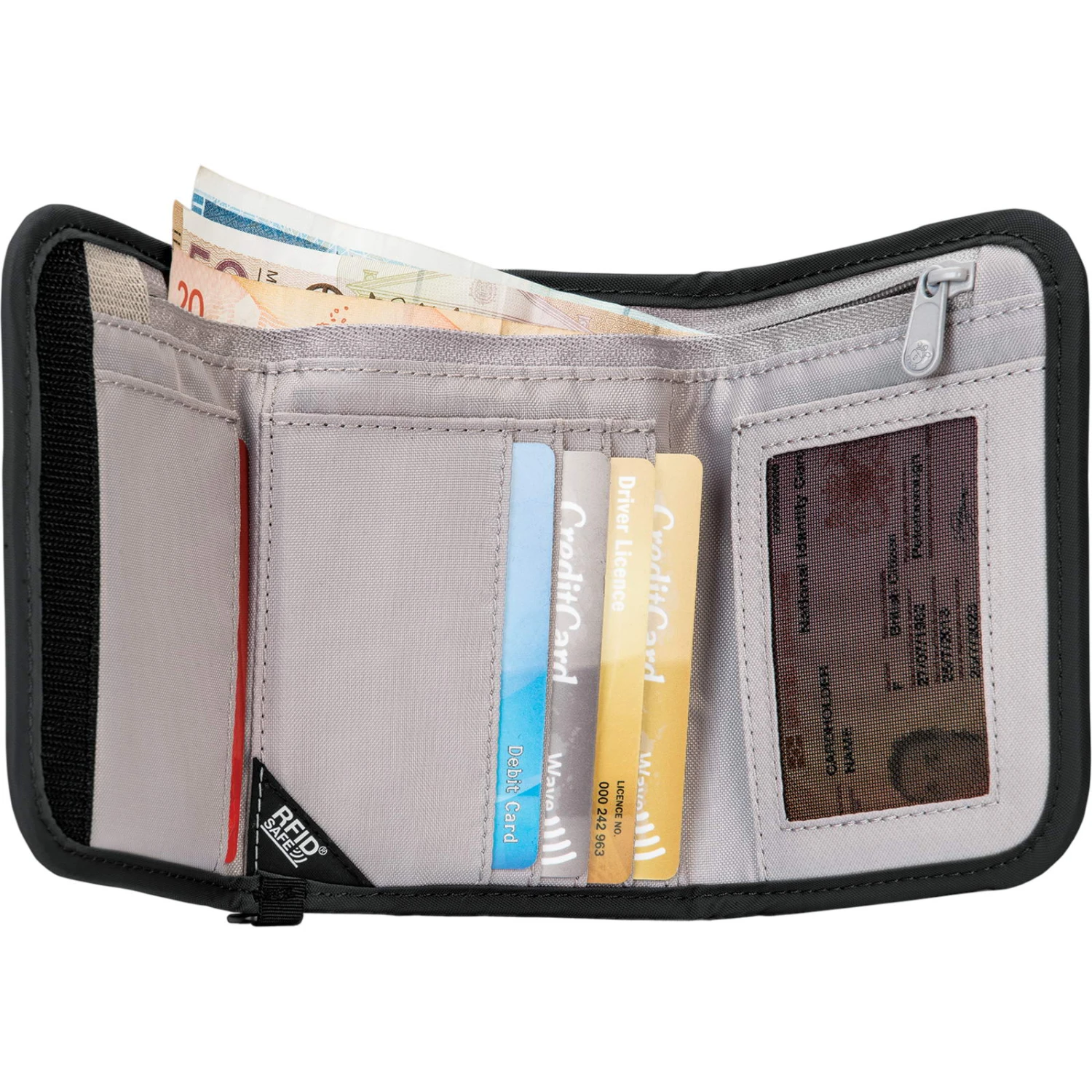 Pacsafe RFIDsafe V125 - Geldbörse 4 Pacsafe RFIDsafe V125 - Geldbörse – Bild 2