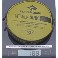 Sea To Summit Kitchen Sink - 20 Liter Waschschüssel -Tatonka Verkäufe sea to summit kitchen sink 20 liter waschschuessel sts asink20 3