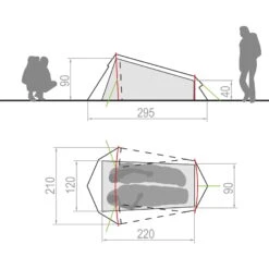 VAUDE Arco 1-2P - Tunnelzelt -Tatonka Verkäufe vaude arco 1 2p tunnelzelt 12257 4590 6