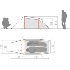 VAUDE Arco 2P - Zwei-Personen-Tunnelzelt -Tatonka Verkäufe vaude arco 2p zwei personen tunnelzelt 11496 4590 9