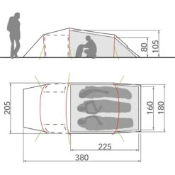 VAUDE Arco XT 3P - Drei-Personen-Tunnelzelt 9 VAUDE Arco XT 3P - Drei-Personen-Tunnelzelt -Tatonka Verkäufe vaude arco xt 3p drei personen tunnelzelt 12258 4590 5