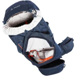 VAUDE Asymmetric 52+8 - Trekkingrucksack -Tatonka Verkäufe vaude asymmetric 52 8 trekkingrucksack eclipse vau 15945 0100 9