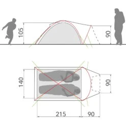 VAUDE Campo Compact XT 2P - Zwei-Personen-Zelt -Tatonka Verkäufe vaude campo compact xt 2p zwei personen zelt vau 14221 1700 6