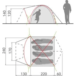 VAUDE Campo Grande XT 4P - Vier-Personen-Zelt 11 VAUDE Campo Grande XT 4P - Vier-Personen-Zelt -Tatonka Verkäufe vaude campo grande xt 4p vier personen zelt vau 14227 1700 7