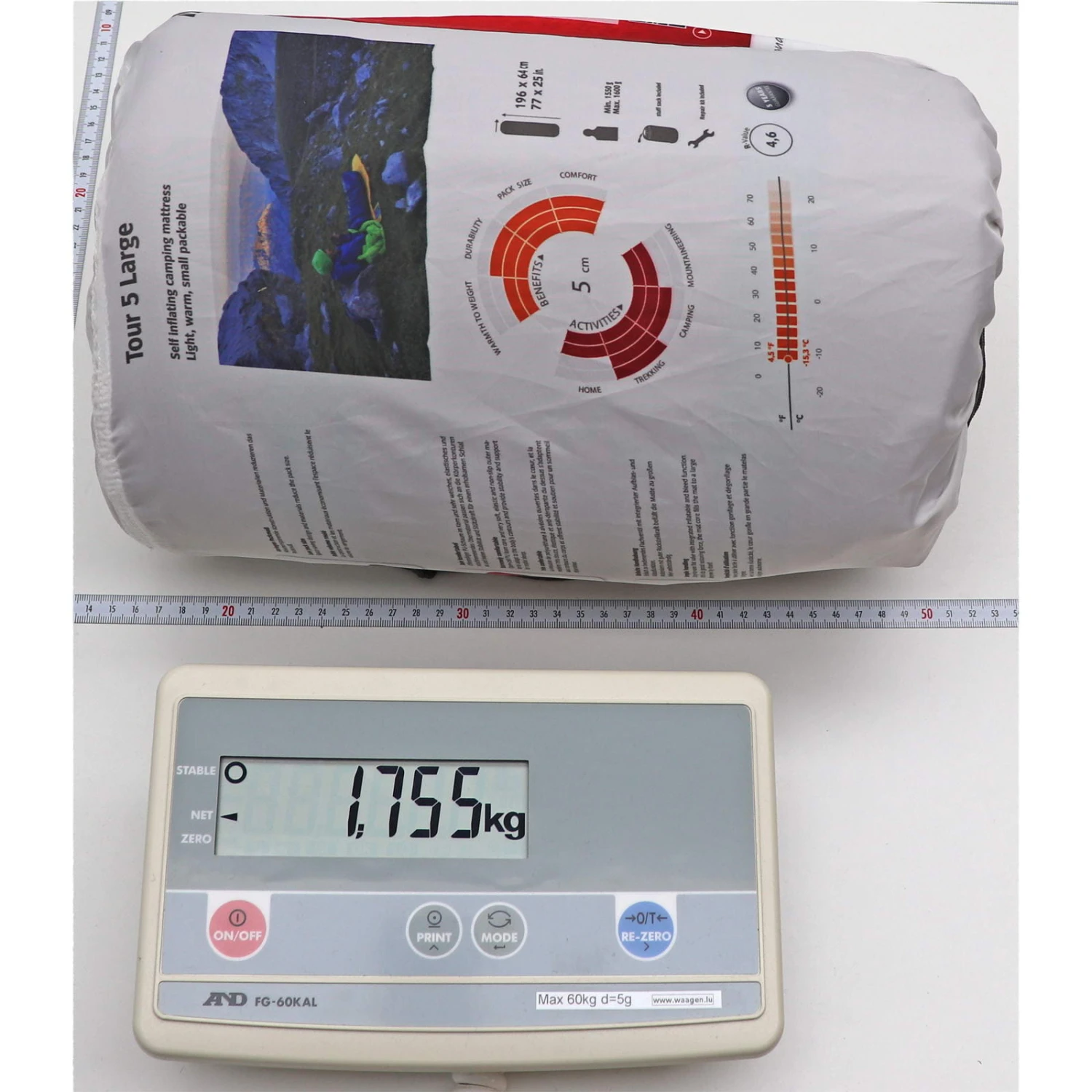 VAUDE Tour 5.0 - Isomatte 5 VAUDE Tour 5.0 - Isomatte – Bild 3